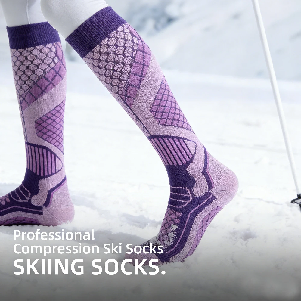 Thermal Sock Winter - زوج واحد من جوارب التزلج الحرارية