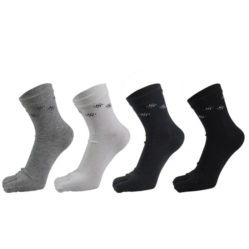 Cotton Crew Sock Pack - الرجال الخريف والشتاء جديد القطن خمسة
