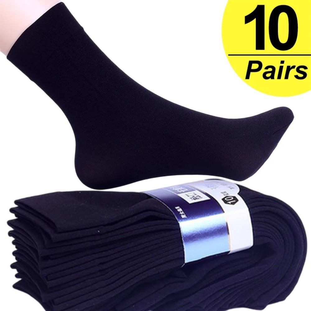 10 أزواج من الجوارب الرجالية ا - مراجعة Silk Sock Bamboo وسعره