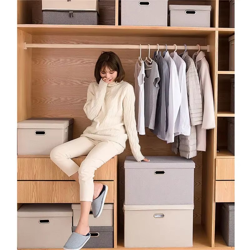 صندوق تخزين قابل للطي من القما - مراجعة Sock Organizer Tray وسعره