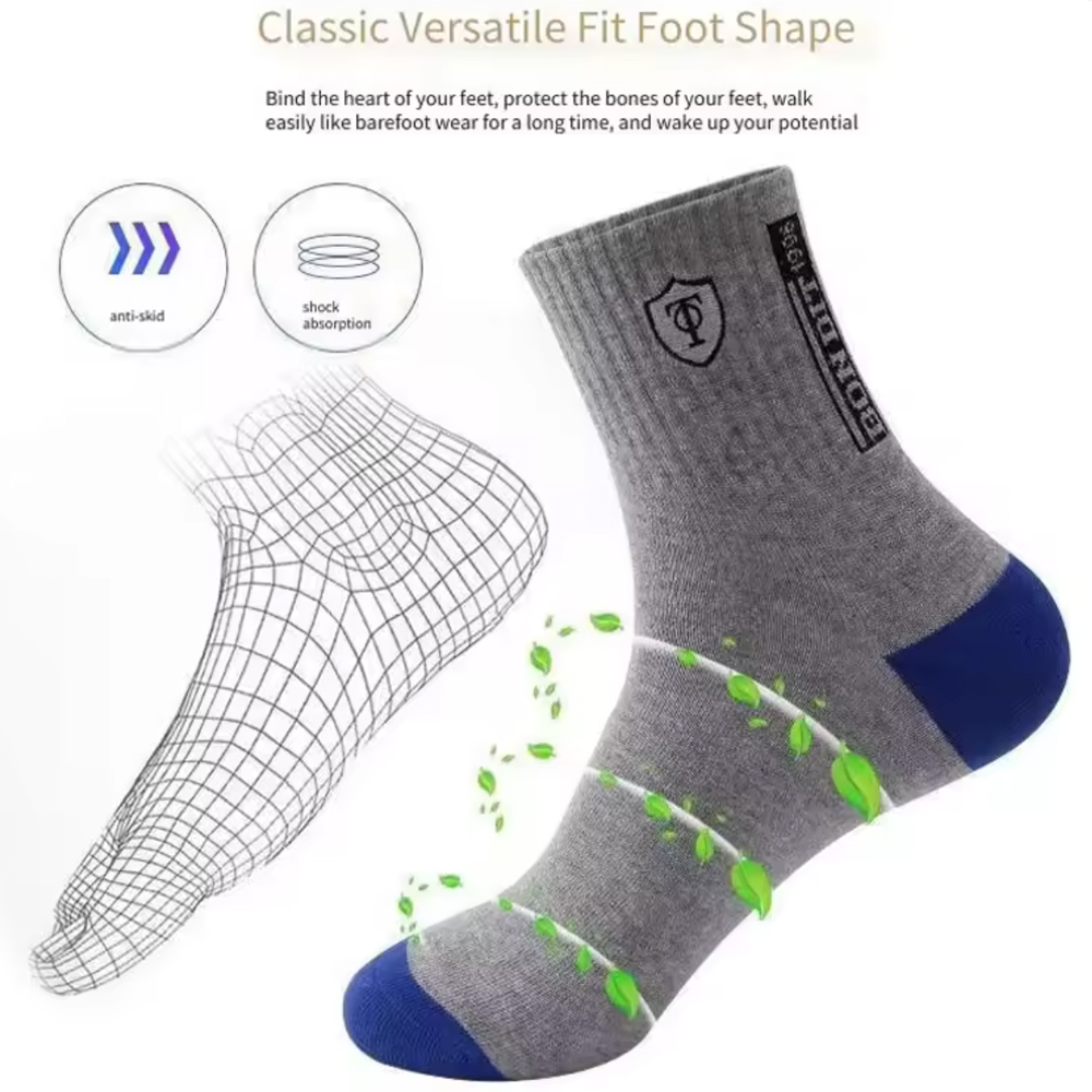 جوارب رجالية حرارية فاخرة، 20  - مراجعة Cotton Crew Sock Pack وسعره