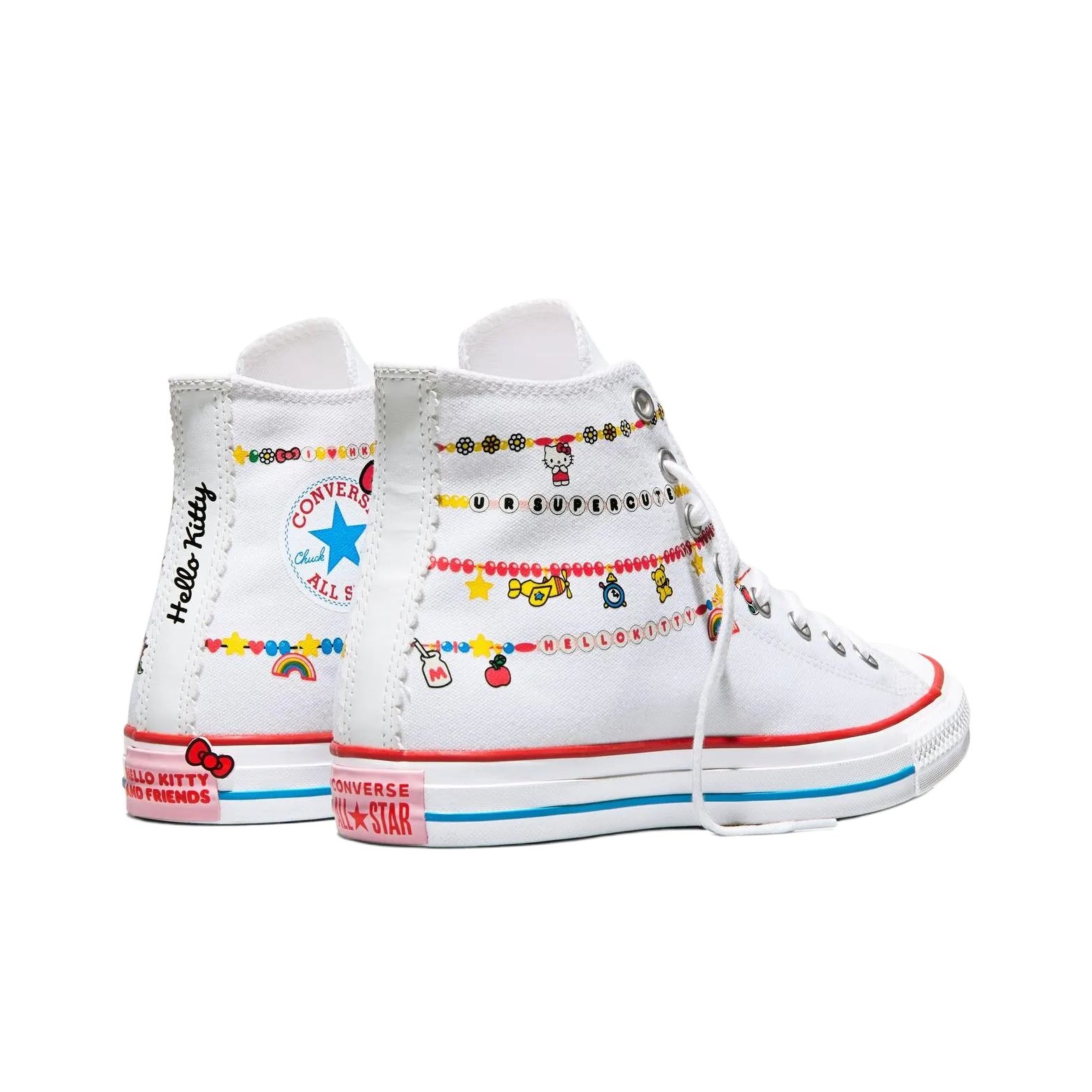 كونفرس × هيلو كيتي وفريندز حذا - مراجعة Converse Shoes Chuck Taylor All Star وسعره