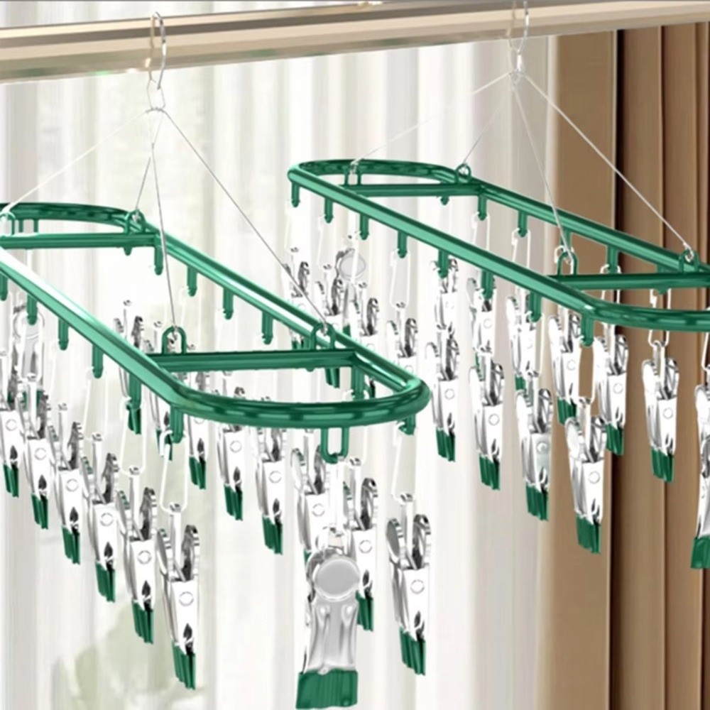 رف تجفيف الملابس المنزلية غير  - مراجعة Sock Organizer Tray وسعره